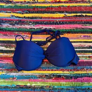RELLECIGA Navy Bikini Top L